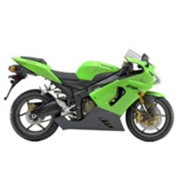 Carénage Ninja ZX6R 2005-2006