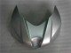 Argent Blanc Carénage Moto Suzuki GSXR 1000 K7 2007-2008 Argent Blanc Carénage Moto Suzuki GSXR 1000 K7 2007-2008