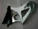 Argent Blanc Carénage Moto Suzuki GSXR 1000 K7 2007-2008 Argent Blanc Carénage Moto Suzuki GSXR 1000 K7 2007-2008