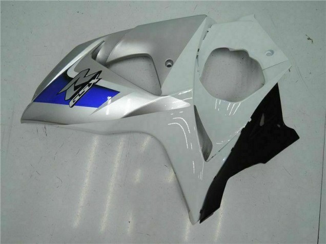 Argent Blanc Carénage Moto Suzuki GSXR 1000 K9 2009-2016 Argent Blanc Carénage Moto Suzuki GSXR 1000 K9 2009-2016