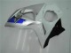 Argent Blanc Carénage Moto Suzuki GSXR 1000 K9 2009-2016 Argent Blanc Carénage Moto Suzuki GSXR 1000 K9 2009-2016