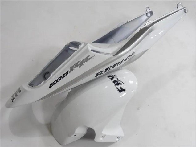 Argent Blanc Noir Repsol Carénage Moto Honda CBR 600 RR 2003-2004 Argent Blanc Noir Repsol Carénage Moto Honda CBR 600 RR 2003-2004