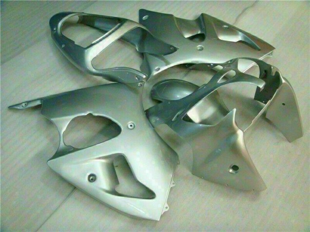 Argent Carénage Moto Kawasaki ZX6R 2000-2002 Argent Carénage Moto Kawasaki ZX6R 2000-2002