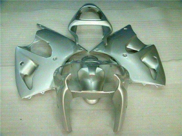 Argent Carénage Moto Kawasaki ZX6R 2000-2002 Argent Carénage Moto Kawasaki ZX6R 2000-2002