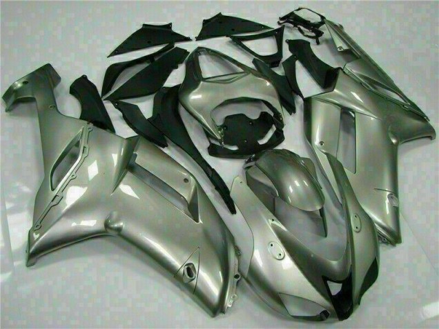 Argent Carénage Moto Kawasaki ZX6R 2007-2008 Argent Carénage Moto Kawasaki ZX6R 2007-2008