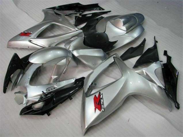 Argent Carénage Moto Suzuki GSXR 600 / 750 K6 2006-2007 Argent Carénage Moto Suzuki GSXR 600 / 750 K6 2006-2007