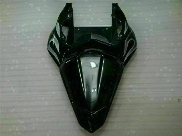 Argent Flamme Noir Carénage Moto Yamaha R6 2006-2007 Argent Flamme Noir Carénage Moto Yamaha R6 2006-2007