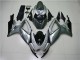 Argent Gris Carénages Moto Suzuki GSXR 600 / 750 K6 2006-2007 Argent Gris Carénages Moto Suzuki GSXR 600 / 750 K6 2006-2007