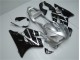Argent Noir Carénage Moto Honda CBR 600 F4i 2001-2003 Argent Noir Carénage Moto Honda CBR 600 F4i 2001-2003