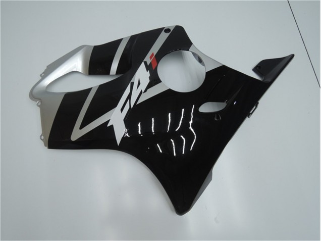 Argent Noir Carénage Moto Honda CBR 600 F4i 2001-2003 Argent Noir Carénage Moto Honda CBR 600 F4i 2001-2003