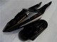 Argent Noir Carénage Moto Suzuki GSXR 1000 K1 2000-2002 Argent Noir Carénage Moto Suzuki GSXR 1000 K1 2000-2002