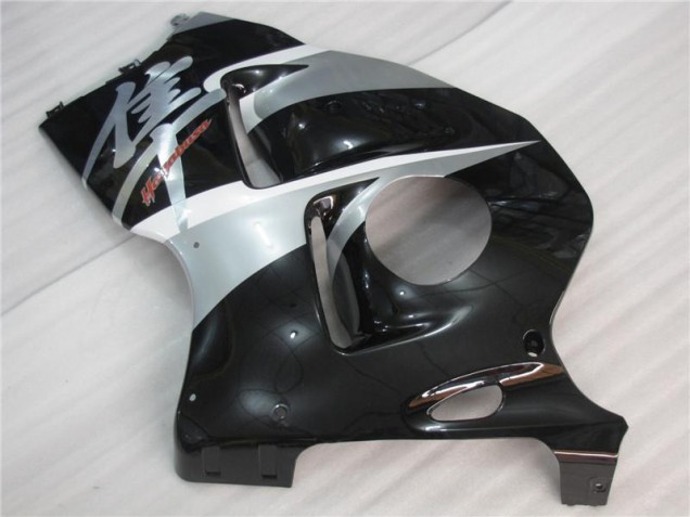 Argent Noir Carénage Moto Suzuki GSXR 1300 Hayabusa 1996-2007 Argent Noir Carénage Moto Suzuki GSXR 1300 Hayabusa 1996-2007