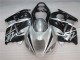 Argent Noir Carénage Moto Suzuki GSXR 1300 Hayabusa 1996-2007 Argent Noir Carénage Moto Suzuki GSXR 1300 Hayabusa 1996-2007
