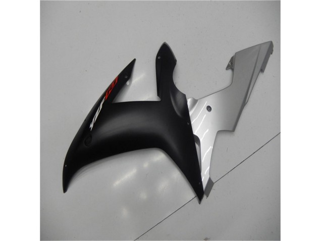 Argent Noir Carénage Moto Yamaha R1 2002-2003 Argent Noir Carénage Moto Yamaha R1 2002-2003