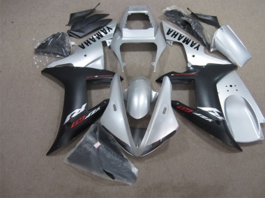 Argent Noir Carénage Moto Yamaha R1 2004-2006