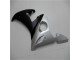 Argent Noir Carénage Moto Yamaha R6 2003-2005 Argent Noir Carénage Moto Yamaha R6 2003-2005