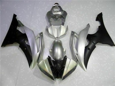 Argent Noir Carénage Moto Yamaha R6 2008-2016