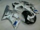 Argent Noir Carénages Moto Suzuki GSXR 600 / 750 K1 K2 K3 2001-2003 Argent Noir Carénages Moto Suzuki GSXR 600 / 750 K1 K2 K3 2001-2003