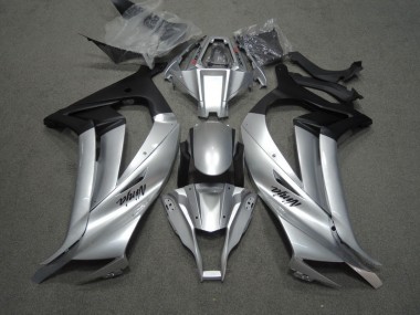 Argent Noir Ninja Carénage Moto Kawasaki ZX10R 2011-2015