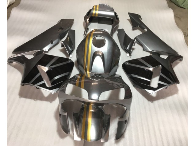 Argent Or Noir Carénage Moto Honda CBR 600 RR 2003-2004 Argent Or Noir Carénage Moto Honda CBR 600 RR 2003-2004