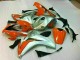 Argent Orange Carénage Moto Honda CBR 1000 RR 2008-2011 Argent Orange Carénage Moto Honda CBR 1000 RR 2008-2011