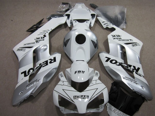 Argent Repsol Carénage Moto Honda CBR 1000 RR 2004-2005 Argent Repsol Carénage Moto Honda CBR 1000 RR 2004-2005