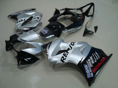 Argent Repsol Carénage Moto Honda VFR 800 2002-2013