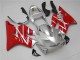 Argent Rouge Carénage Moto Honda CBR 600 F4i 2001-2003 Argent Rouge Carénage Moto Honda CBR 600 F4i 2001-2003