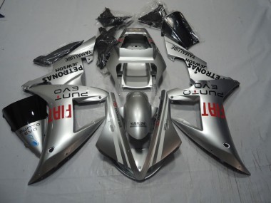 Argent Rouge Fiat Carénage Moto Honda CBR 1000 RR 2004-2005