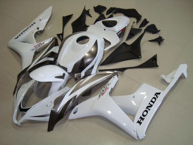 Blanc Argent Carénage Moto Honda CBR 600 RR 2007-2008