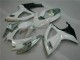 Blanc Argent Carénage Moto Suzuki GSXR 600 / 750 K6 2006-2007 Blanc Argent Carénage Moto Suzuki GSXR 600 / 750 K6 2006-2007
