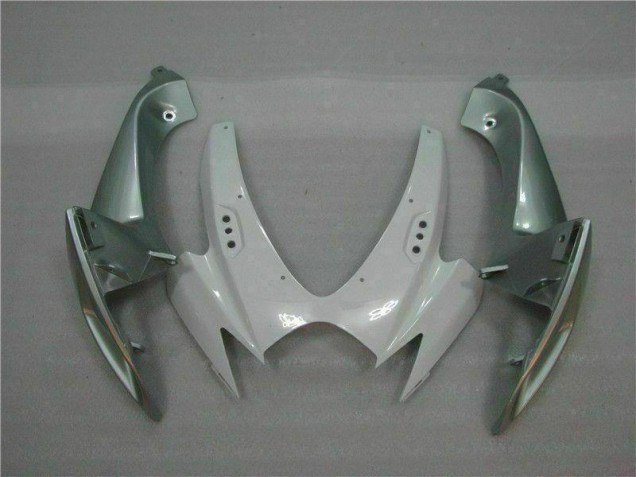 Blanc Argent Carénage Moto Suzuki GSXR 600 / 750 K6 2006-2007 Blanc Argent Carénage Moto Suzuki GSXR 600 / 750 K6 2006-2007