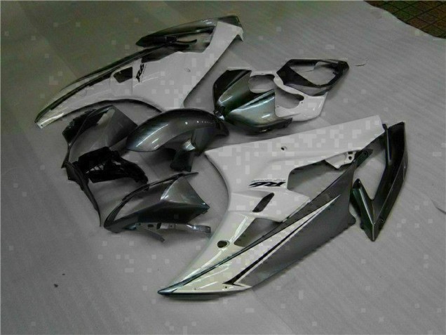 Blanc Argent Carénage Moto Yamaha R6 2006-2007 Blanc Argent Carénage Moto Yamaha R6 2006-2007