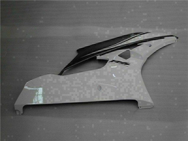 Blanc Argent Carénage Moto Yamaha R6 2006-2007 Blanc Argent Carénage Moto Yamaha R6 2006-2007