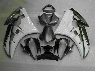 Blanc Argent Carénage Moto Yamaha R6 2006-2007