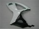 Blanc Argent Carrosserie Moto Suzuki GSXR 600 / 750 K6 2006-2007 Blanc Argent Carrosserie Moto Suzuki GSXR 600 / 750 K6 2006-2007