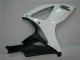 Blanc Argent Carrosserie Moto Suzuki GSXR 600 / 750 K6 2006-2007 Blanc Argent Carrosserie Moto Suzuki GSXR 600 / 750 K6 2006-2007