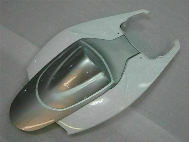 Blanc Argent Carrosserie Moto Suzuki GSXR 600 / 750 K6 2006-2007 Blanc Argent Carrosserie Moto Suzuki GSXR 600 / 750 K6 2006-2007