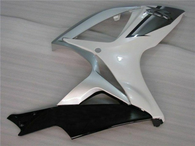 Blanc Argent Kit Carénages Motos Complet Suzuki GSXR 600 / 750 K6 2006-2007 Blanc Argent Kit Carénages Motos Complet Suzuki GSXR 600 / 750 K6 2006-2007