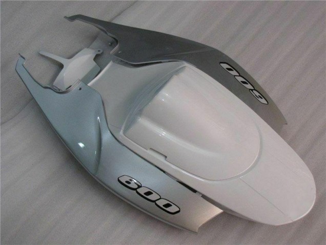 Blanc Argent Kit Carénages Motos Complet Suzuki GSXR 600 / 750 K6 2006-2007 Blanc Argent Kit Carénages Motos Complet Suzuki GSXR 600 / 750 K6 2006-2007
