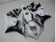 Blanc Argent Noir Carénage Moto Honda CBR 600 RR 2009-2012 Blanc Argent Noir Carénage Moto Honda CBR 600 RR 2009-2012