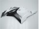 Blanc Argent Noir Carénage Moto Honda CBR 600 RR 2009-2012 Blanc Argent Noir Carénage Moto Honda CBR 600 RR 2009-2012