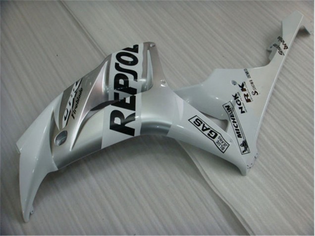 Blanc Argent Noir Repsol Carénage Moto Honda CBR 1000 RR 2004-2005 Blanc Argent Noir Repsol Carénage Moto Honda CBR 1000 RR 2004-2005