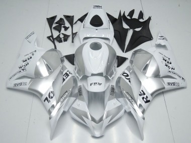 Blanc Argent Repsol Carénage Moto Honda CBR 600 RR 2009-2012