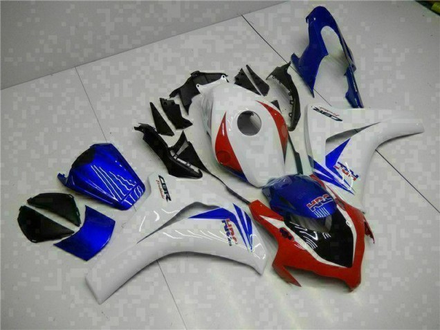 Blanc Bleu Carénage Moto Honda CBR 1000 RR 2008-2011 Blanc Bleu Carénage Moto Honda CBR 1000 RR 2008-2011
