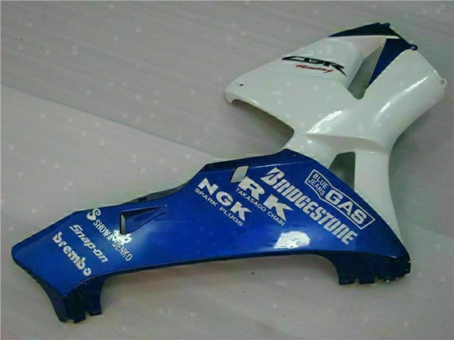 Blanc Bleu Carénage Moto Honda CBR 600 RR 2005-2006 Blanc Bleu Carénage Moto Honda CBR 600 RR 2005-2006