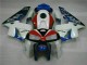 Blanc Bleu Carénage Moto Honda CBR 600 RR 2005-2006 Blanc Bleu Carénage Moto Honda CBR 600 RR 2005-2006