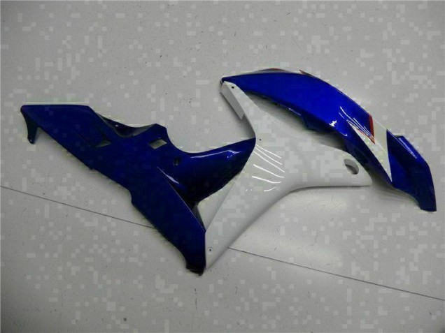 Blanc Bleu Carénage Moto Honda CBR 600 RR 2007-2008 Blanc Bleu Carénage Moto Honda CBR 600 RR 2007-2008