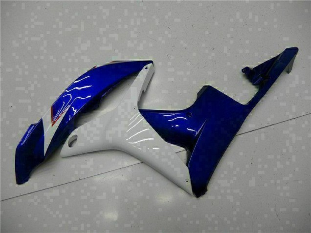 Blanc Bleu Carénage Moto Honda CBR 600 RR 2007-2008 Blanc Bleu Carénage Moto Honda CBR 600 RR 2007-2008