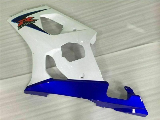 Blanc Bleu Carénage Moto Suzuki GSXR 1000 K3 2003-2004 Blanc Bleu Carénage Moto Suzuki GSXR 1000 K3 2003-2004